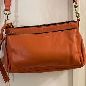 Lucky Brand Leather Crossbody Handbag